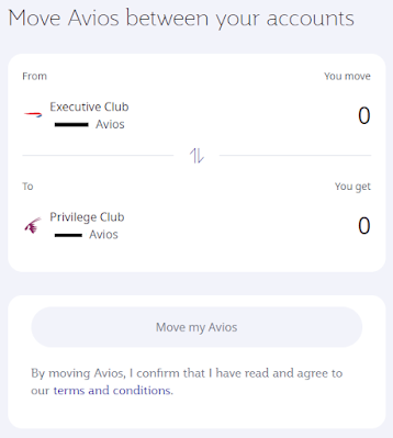 Fighting to "Combine my Avios"