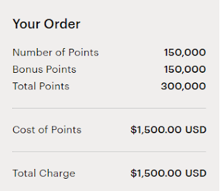 Buy IHG points for 0.5c each