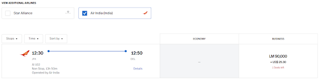 LifeMiles devalues awards without notice