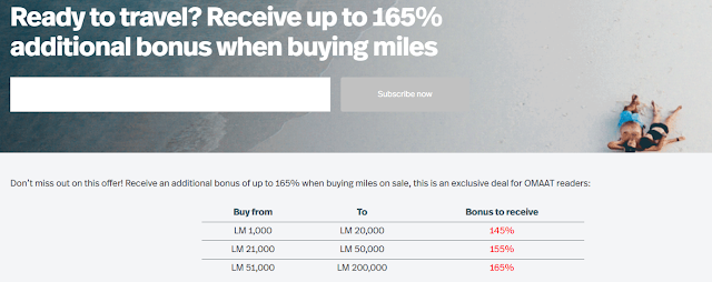 Last Day for Lifemiles points sale 2/22