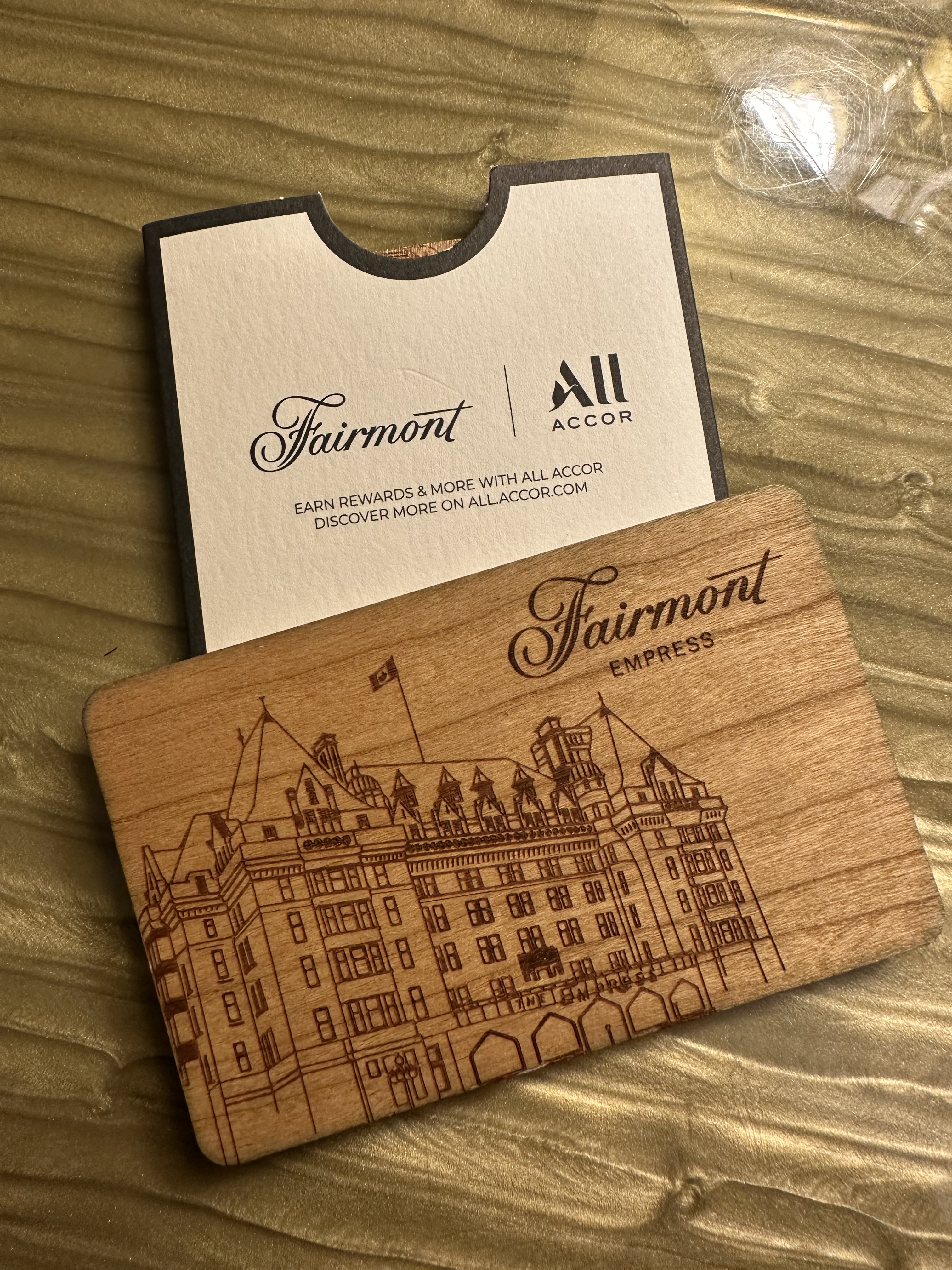 Fairmont Empress Key Card